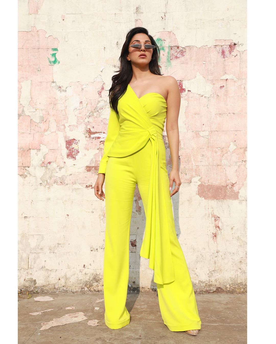 Kiara Advani in glamorous yellow